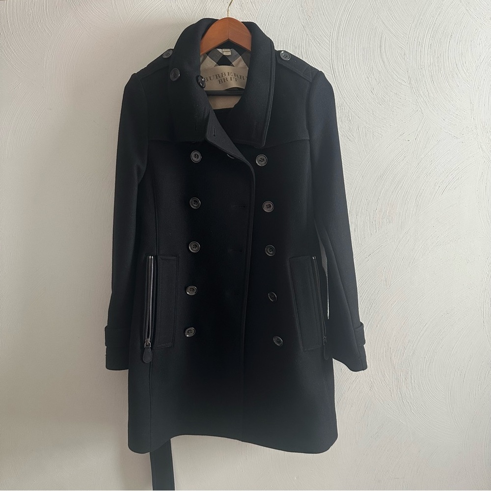 Brand New With Tags Black Burberry Brit Daylesmoore Trench Coat